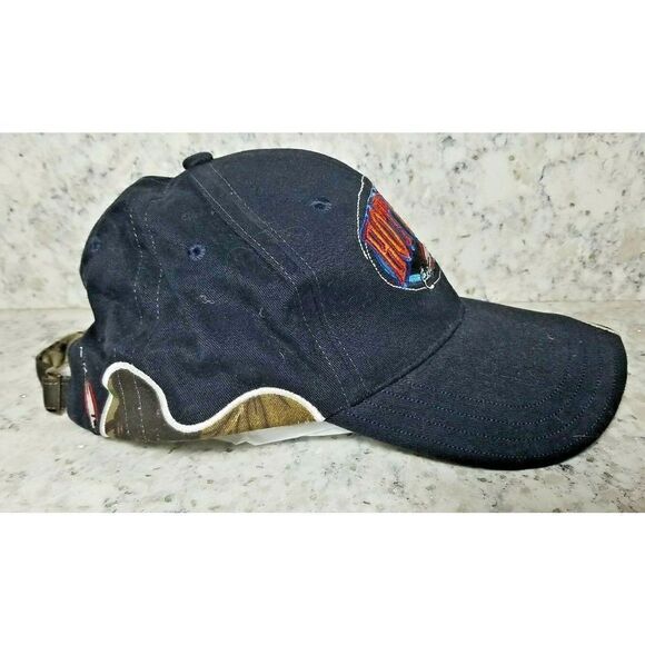 Buck Stop Hot Rods Adjustable Strap Ball Cap Adult Angler Fishing Camo - Picture 3 of 9